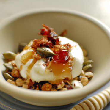 Greek Yogurt and Honey Breakfast Bowl: A Delicious and Nutritious Start to Your Day!
