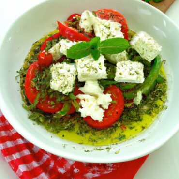 Indulge in the Flavors of Greece: Try our Delicious Greek Lunch Recipe!