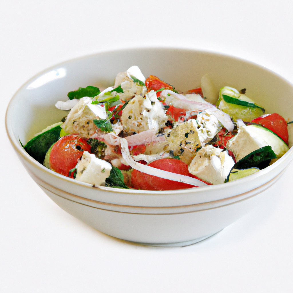 Bring a Taste of Greece to Your Lunch Break with this Delicious Greek Salad Recipe