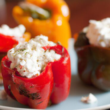 Get Your Greek On with These Delicious Appetizers: A Recipe for Feta-Stuffed Peppers