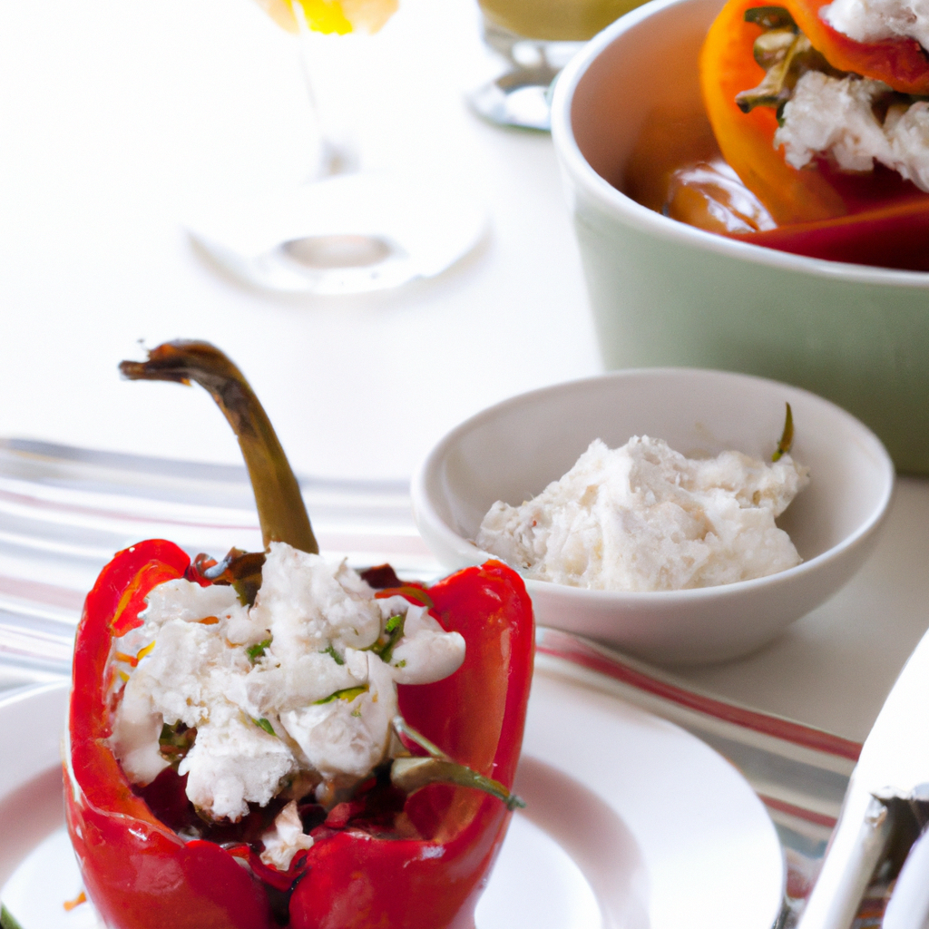 Try This Delicious Greek Meze Dish: Feta-Stuffed Peppers Recipe