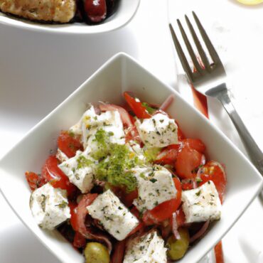 Mediterranean Delight: Try this Easy Greek Lunch Recipe for a Taste of the Aegean!