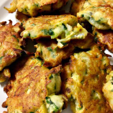Mouthwatering Greek Zucchini Fritters: The Perfect Appetizer!