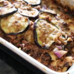 Mouthwatering Greek Vegan Delight: Try This Delicious Baked Eggplant and Chickpea Moussaka!