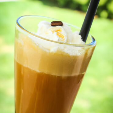 Opa! Sip on the Refreshing Flavors of Greek Frappé: A Delicious Beverage Recipe