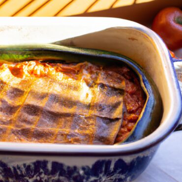 Moussaka meets Veganism: A delicious plant-based twist on a classic Greek dish