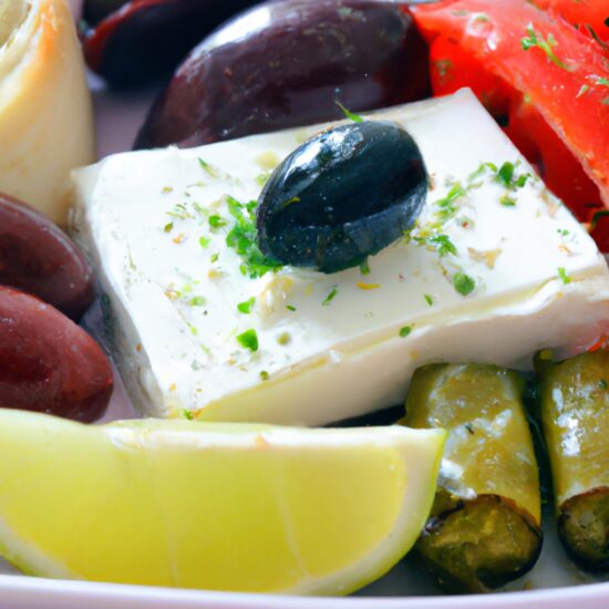 Mouth-Watering Greek Meze Plate: A Delicious Appetizer Recipe