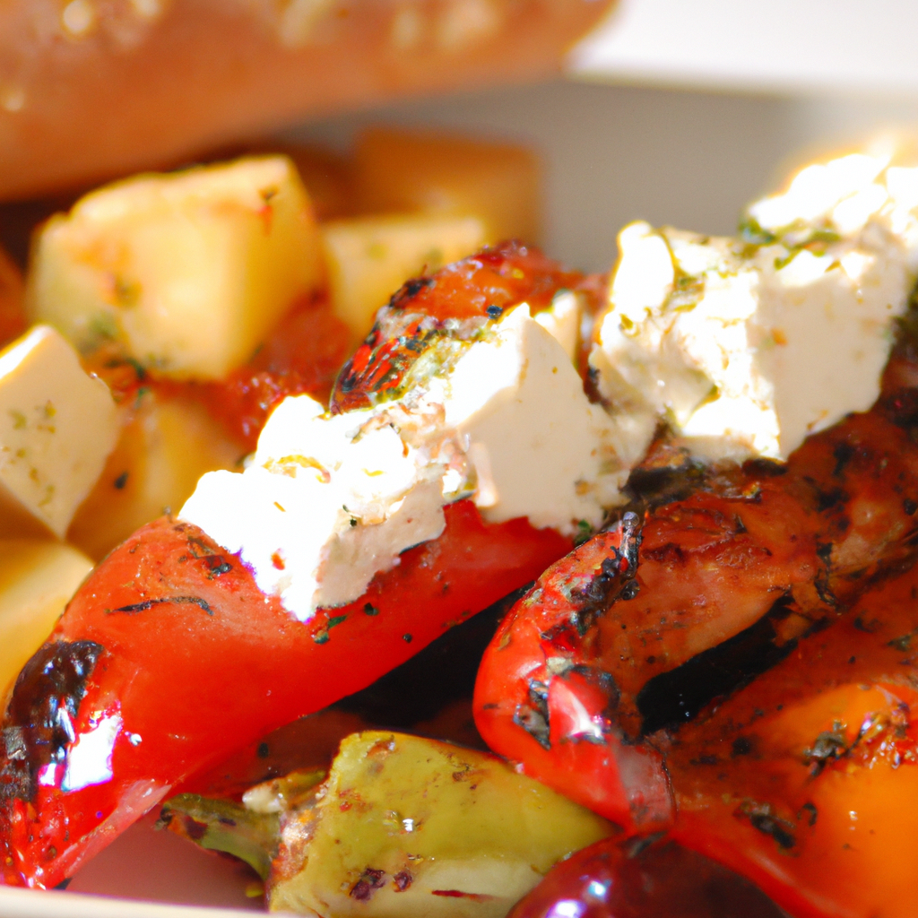Indulge in Greek Flavors with this Mouthwatering Lunch Recipe!