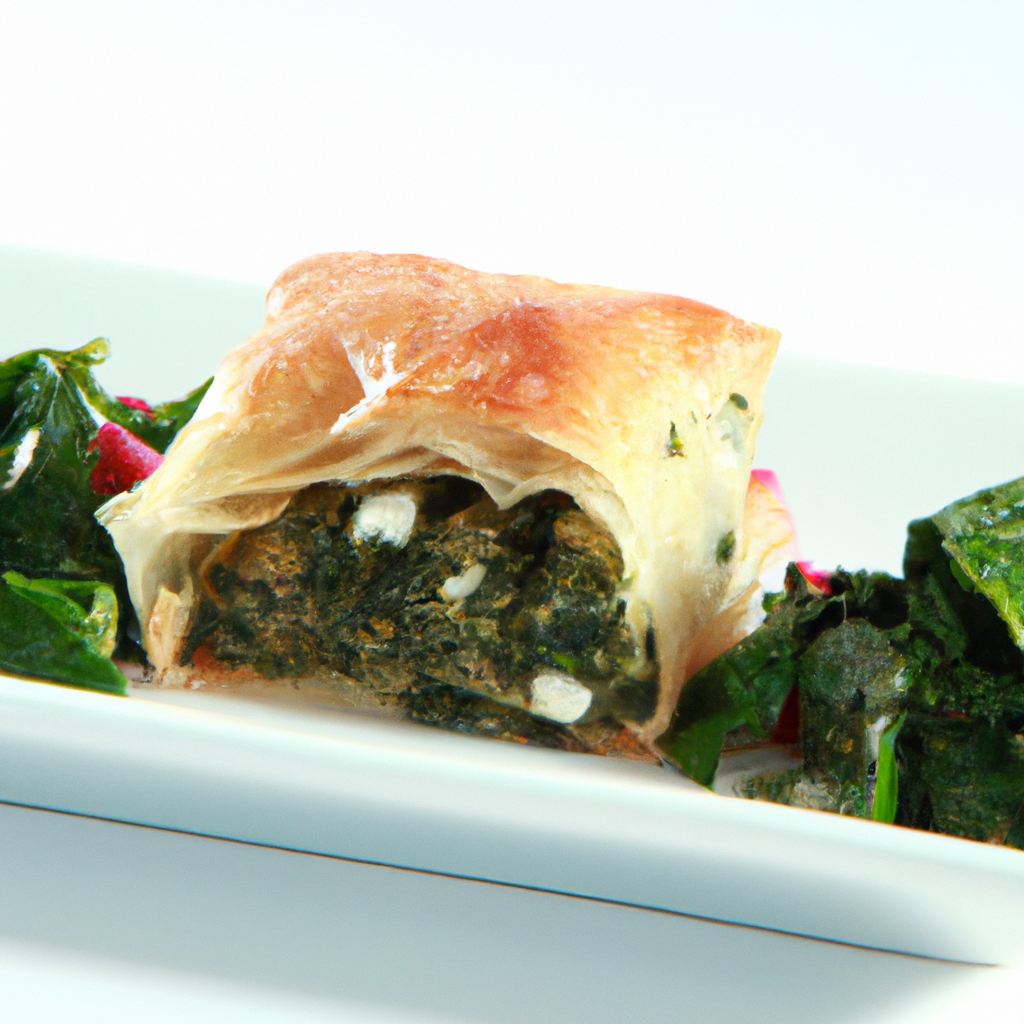 Liven up your menu with this authentic Greek appetizer: Spanakopita!