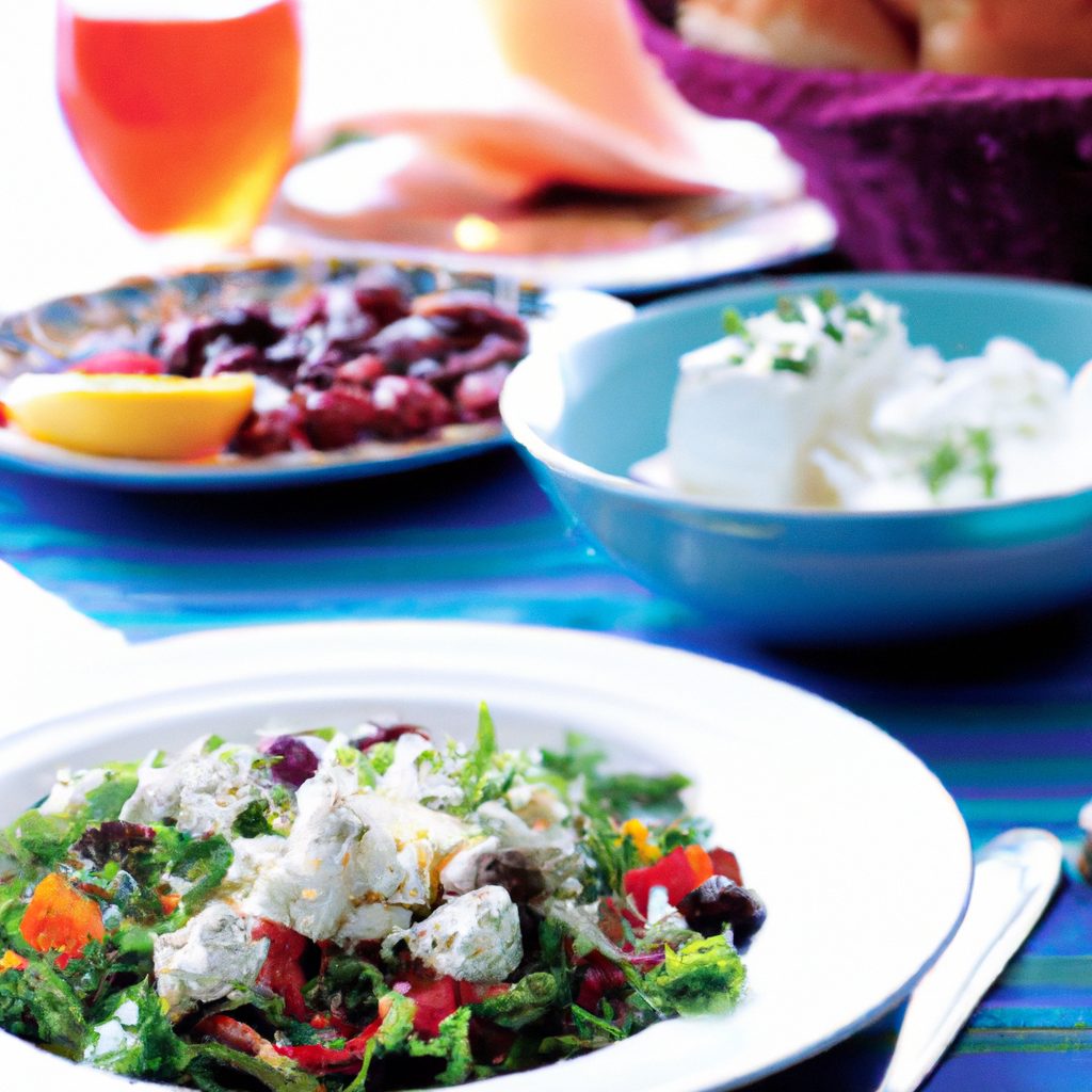 Indulge in a flavorful Greek feast with this easy-to-make lunch recipe