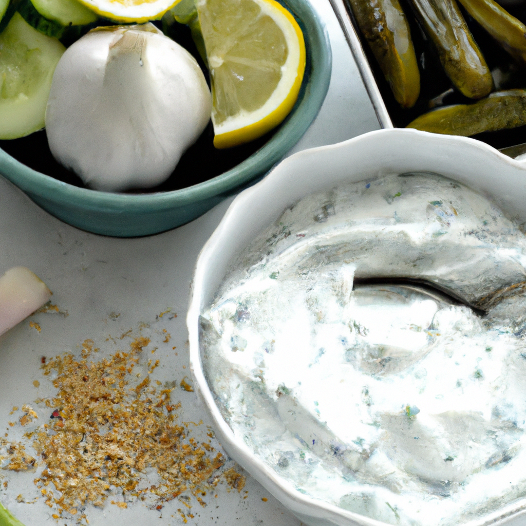 Zesty and Refreshing: How to Make Traditional Greek Tzatziki Dip as the Perfect Appetizer!