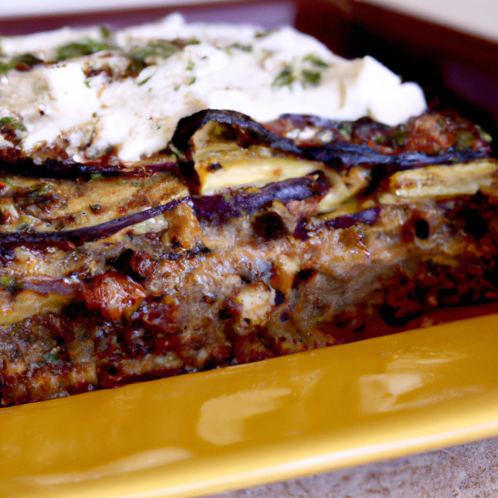 Opa! Enjoy the Flavors of Greece with this Delicious Vegan Moussaka Recipe!