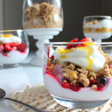 Rev Up Your Mornings with Delicious Greek Yogurt Parfait Recipe