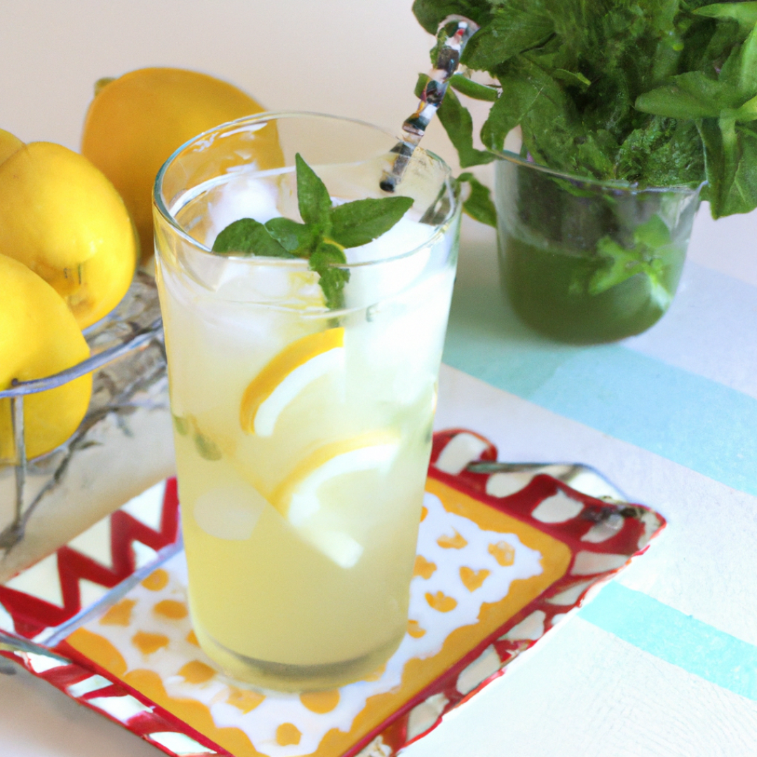 Opa! Sip on This Refreshing Greek Lemonade Recipe