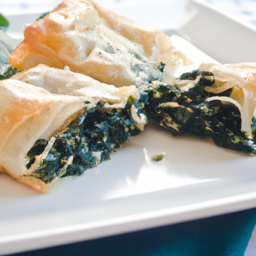 Discover the Mouth-Watering Flavor of Greek Spanakopita - The Perfect Appetizer!