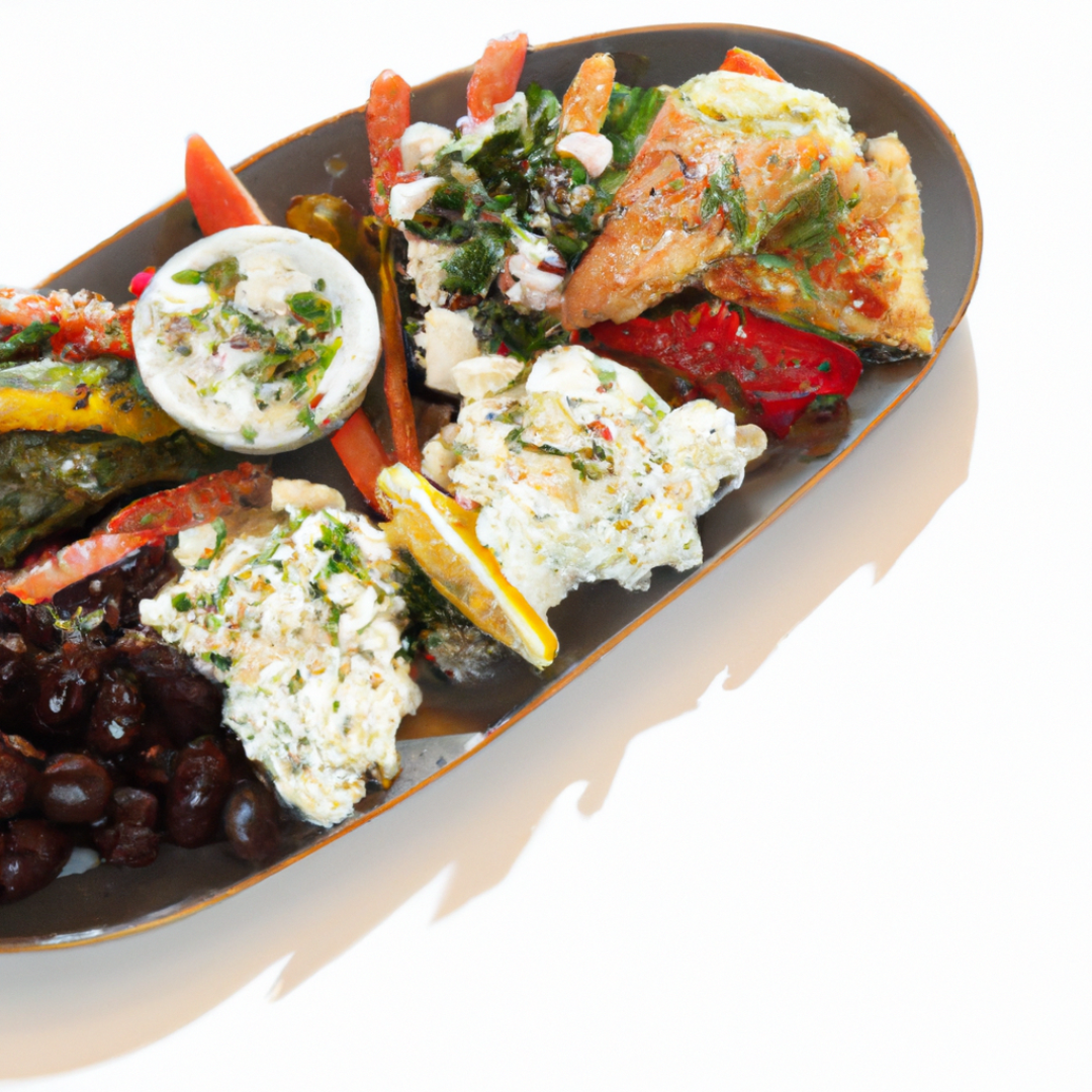 Mouth-Watering Greek Meze Plate: A Delicious Appetizer Recipe