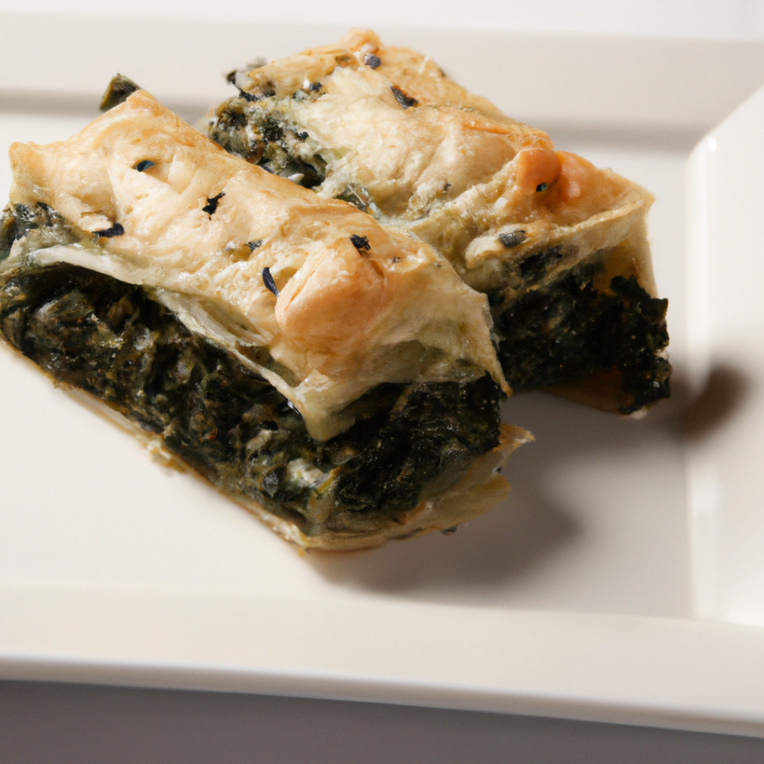 Liven up your menu with this authentic Greek appetizer: Spanakopita!