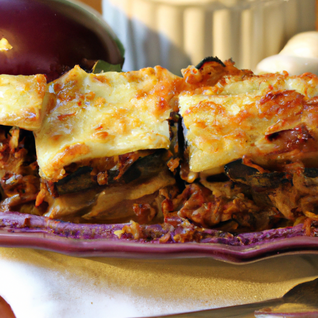 Indulge in Greek Flavors with a Delicious Vegan Moussaka Recipe