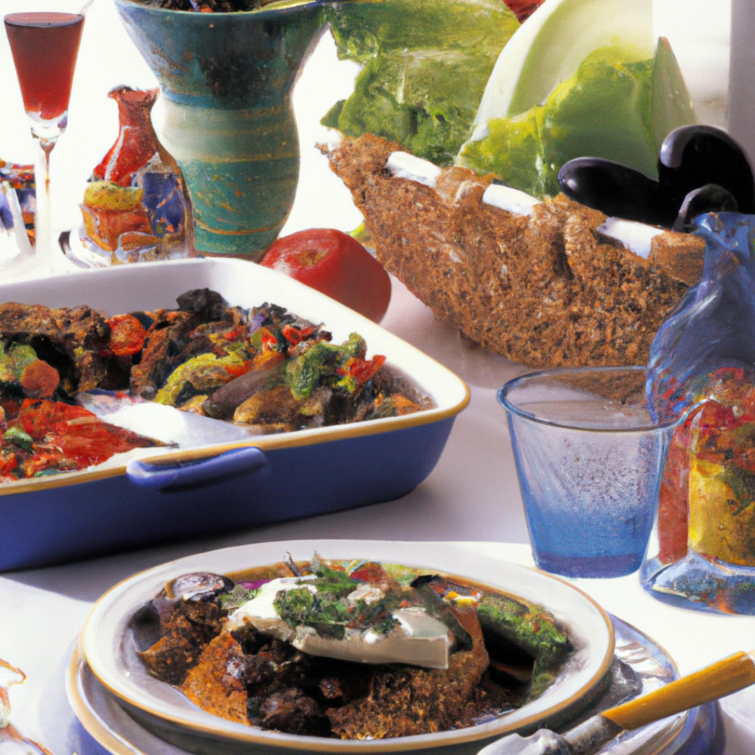 Indulge in a Mouthwatering Greek Feast with this Aromatic Dinner Recipe