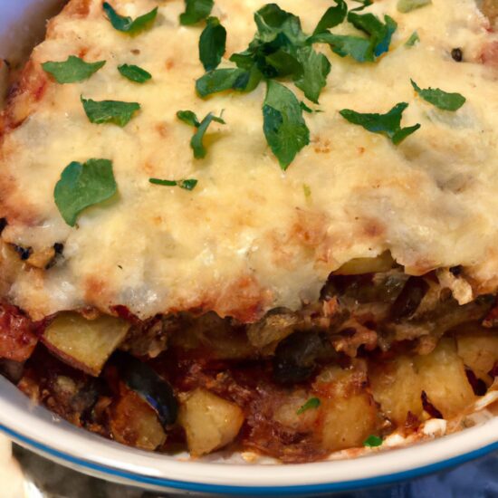 Delicious and Nutritious: Authentic Greek Vegan Moussaka Recipe