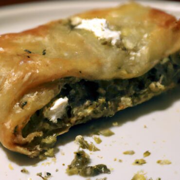 Try this classic and delicious Greek appetizer: Feta and Spinach Spanakopita!