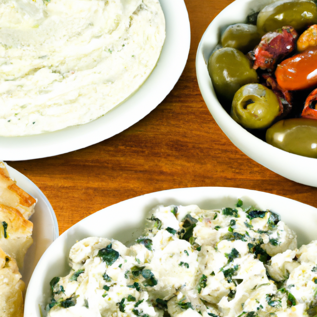 Mouthwatering Greek Meze: Easy Recipe for Feta and Olive Dip