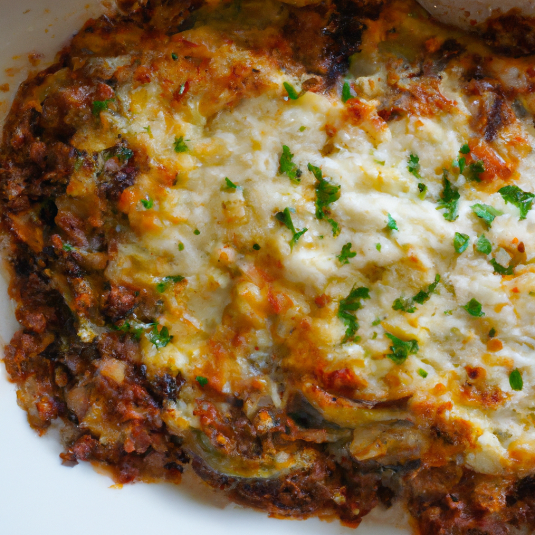 Traditional Greek Flavors Meet Vegan Cuisine in this Delicious Eggplant Moussaka Recipe