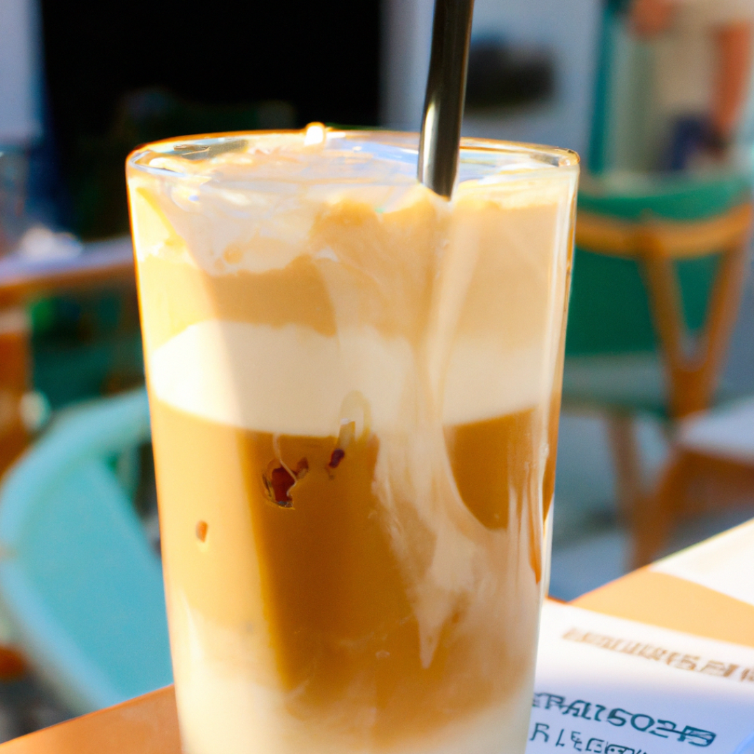 Opa! Indulge in the Delicious Refreshment of Traditional Greek Frappé Coffee