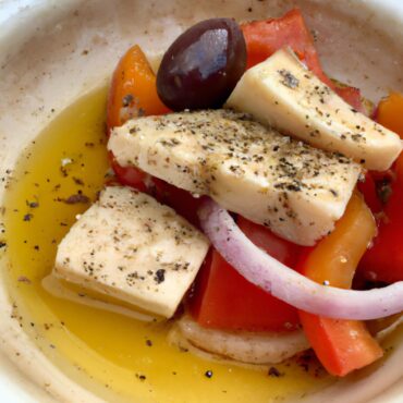 Indulge in a Delectable Greek Lunch: Try this Easy Recipe Today!