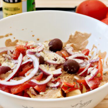 Whip Up a Delicious Greek Lunch with this Quick and Easy Recipe!