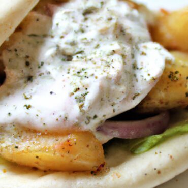 Easy and Delicious: Greek Chicken Gyros for Lunch!