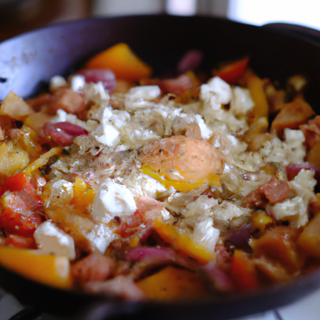 Experience Greece at Home with Authentic Greek Breakfast Skillet Recipe