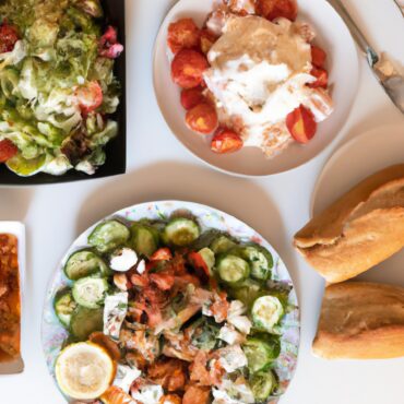Experience the Flavors of Greece with this Easy 3-Course Greek Lunch Recipe