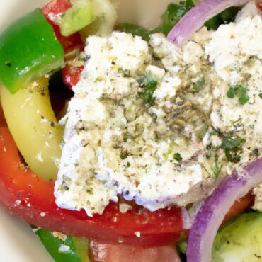 Delicious and Healthy: Vegan Greek Salad Recipe
