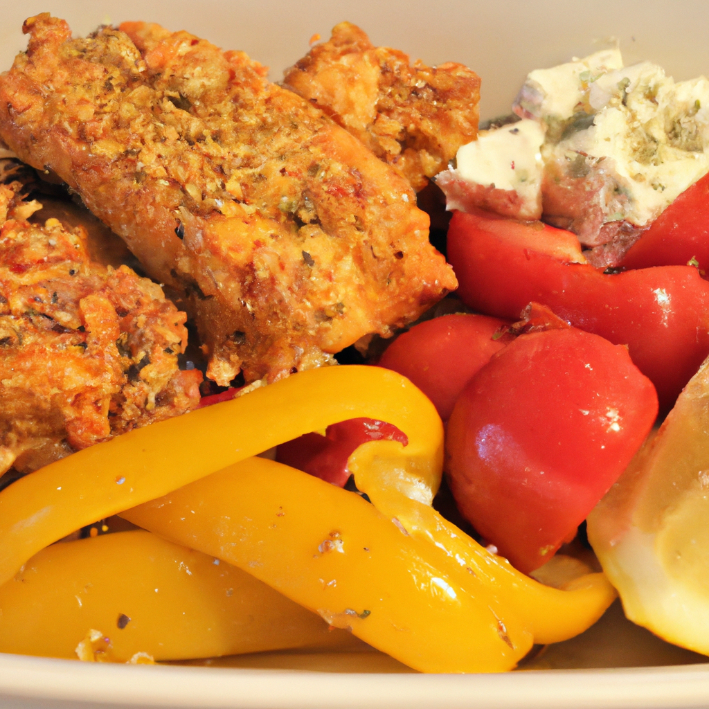 Opa! Indulge in a Delicious Greek Feast with this Easy Dinner Recipe