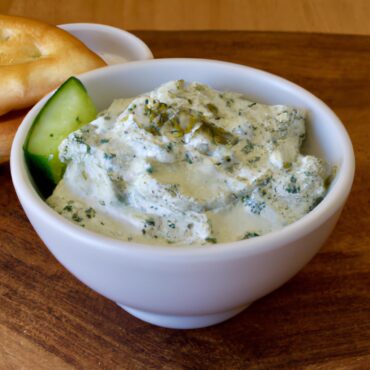 Savor the Greek Flavor: A Simple and Delicious Tzatziki Appetizer Recipe
