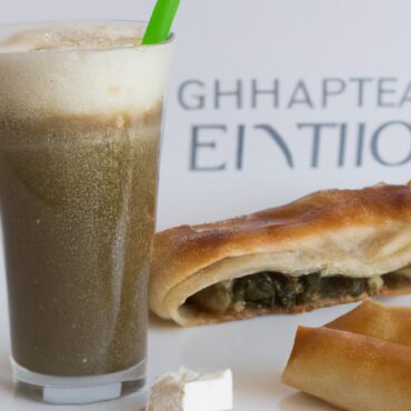Start Your Morning with a Traditional Greek Frappe and Spanakopita Breakfast Recipe