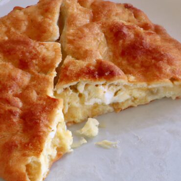 Classic Greek Breakfast: Tantalizing Tyropita (Cheese Pie) Recipe