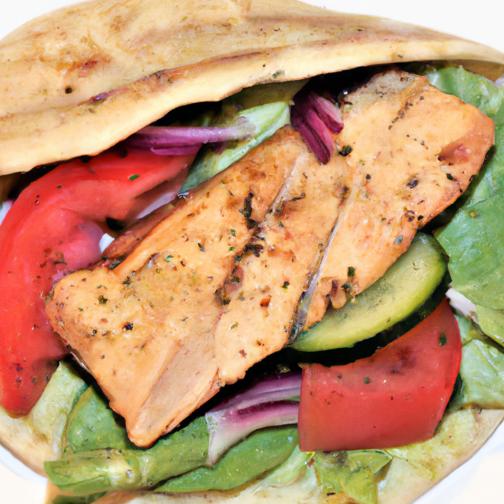 Killer Greek Lunch: Try This Delicious Greek-Style Chicken Pita Recipe Today!