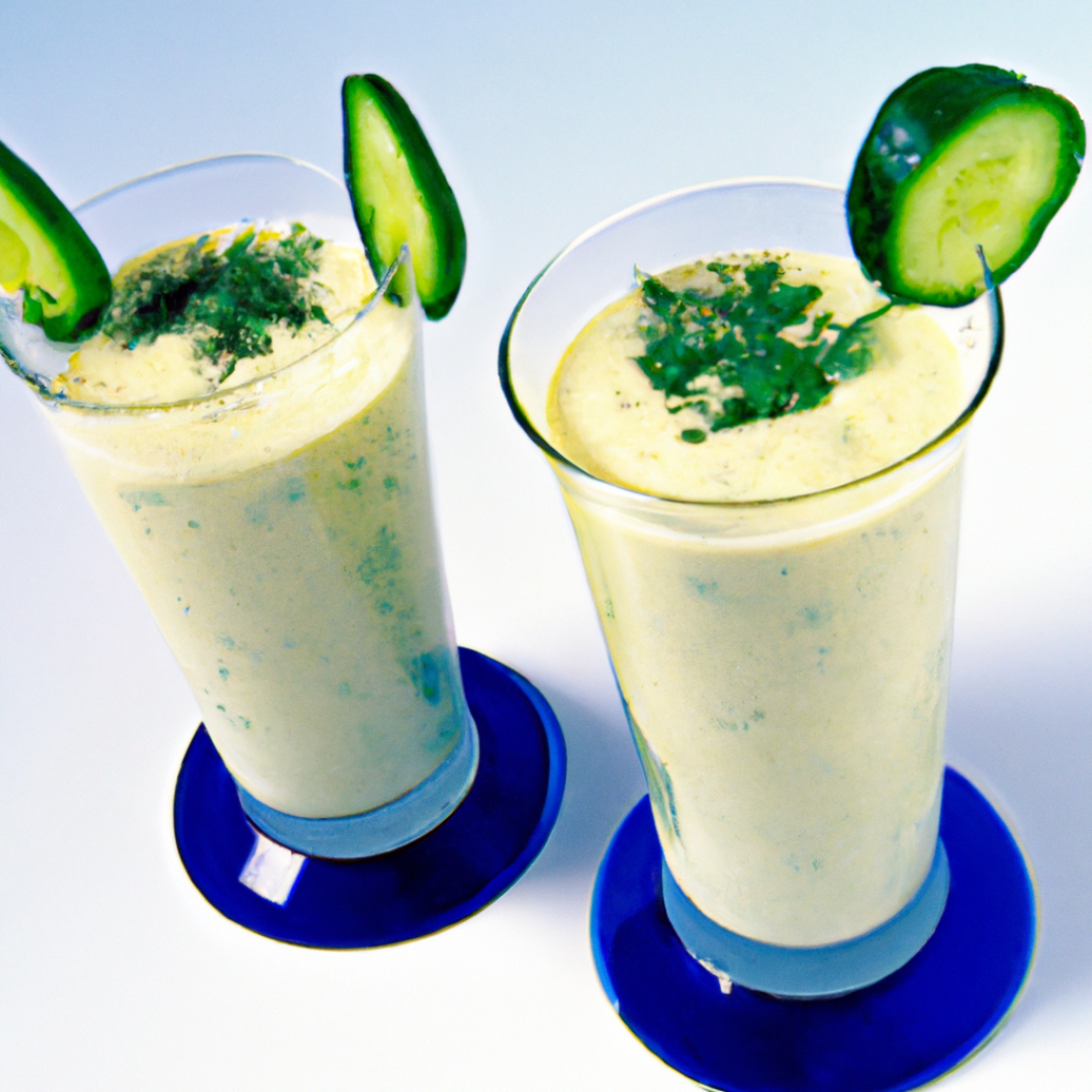 Quench Your Thirst with this Refreshing Greek Tzatziki Smoothie Recipe