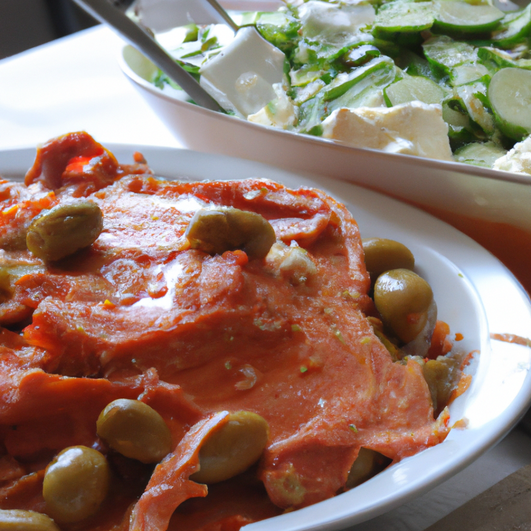 Mouth-Watering Greek Feast: A Recipe for a Delicious Dinner at Home