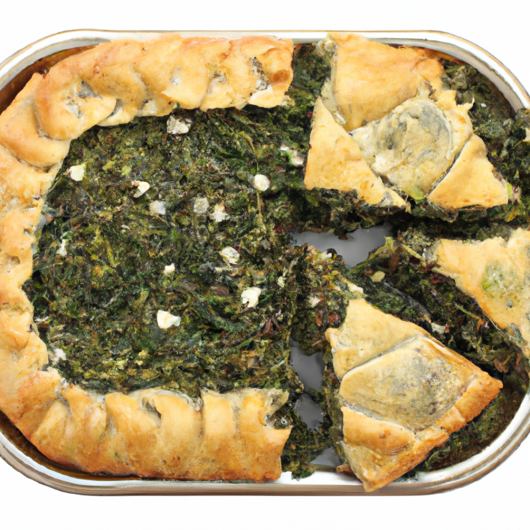 Kreatopita no more: Vegan Greek Spinach and Feta Pie Recipe