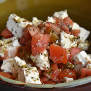 Step into Greece with this Delicious Mediterranean Lunch Recipe!