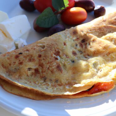 Authentic Greek Breakfast: Delicious Froutalia Omelette Recipe Revealed