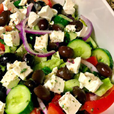 Transform Your Lunch with a Mouthwatering Greek Salad Recipe