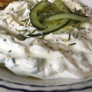 Discover the Flavors of Greece with This Authentic Tzatziki Appetizer Recipe