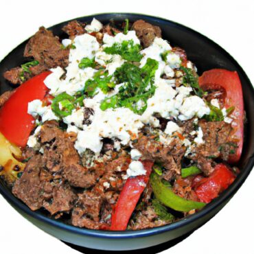 Mouth-Watering Greek Gyro Bowl Recipe for a Delicious Lunch!