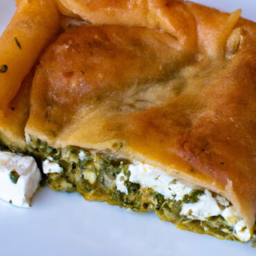 Indulge in a Classic Greek Morning with this Delicious Spanakopita Breakfast Recipe