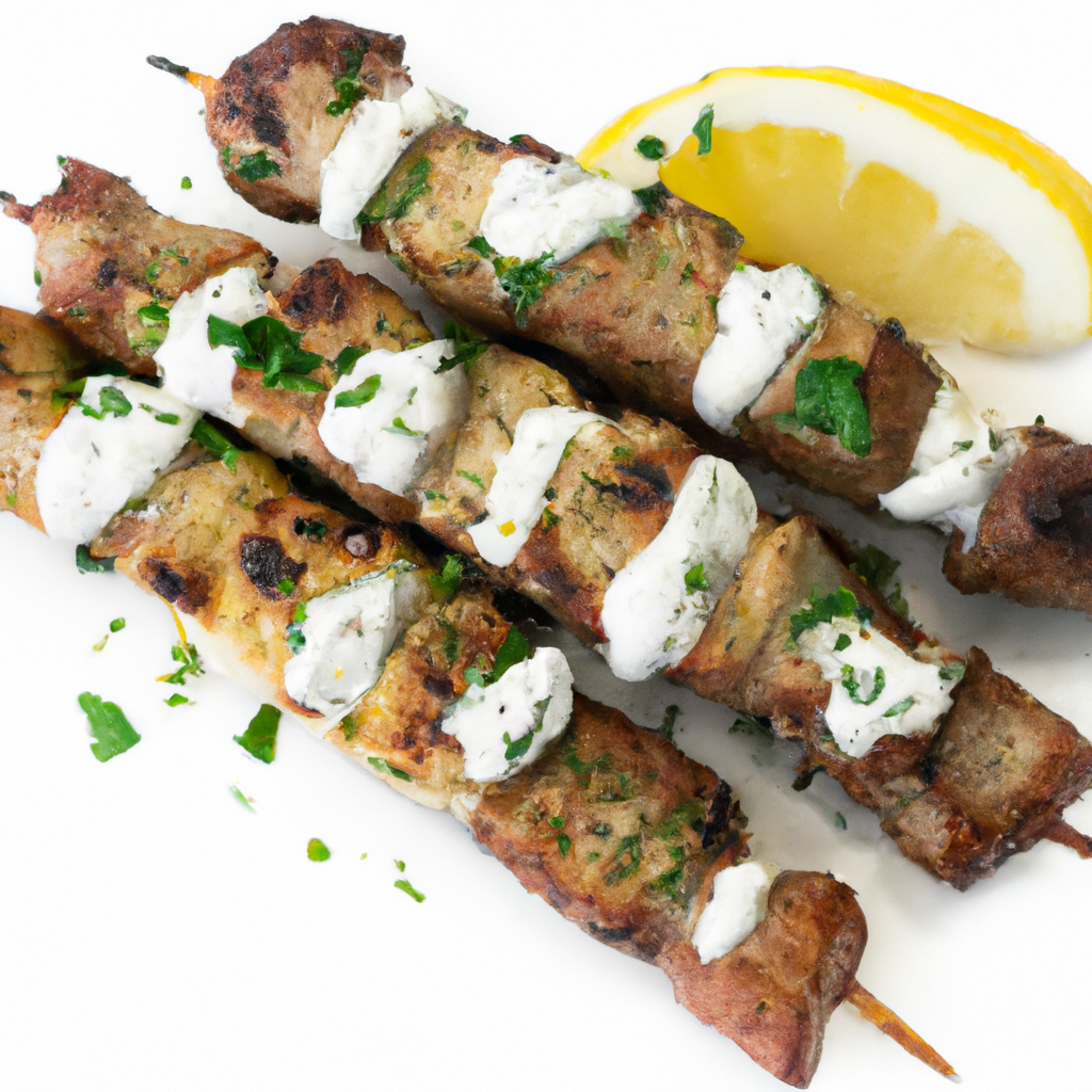 Mouthwatering Greek Souvlaki and Tzatziki Recipe for Dinner