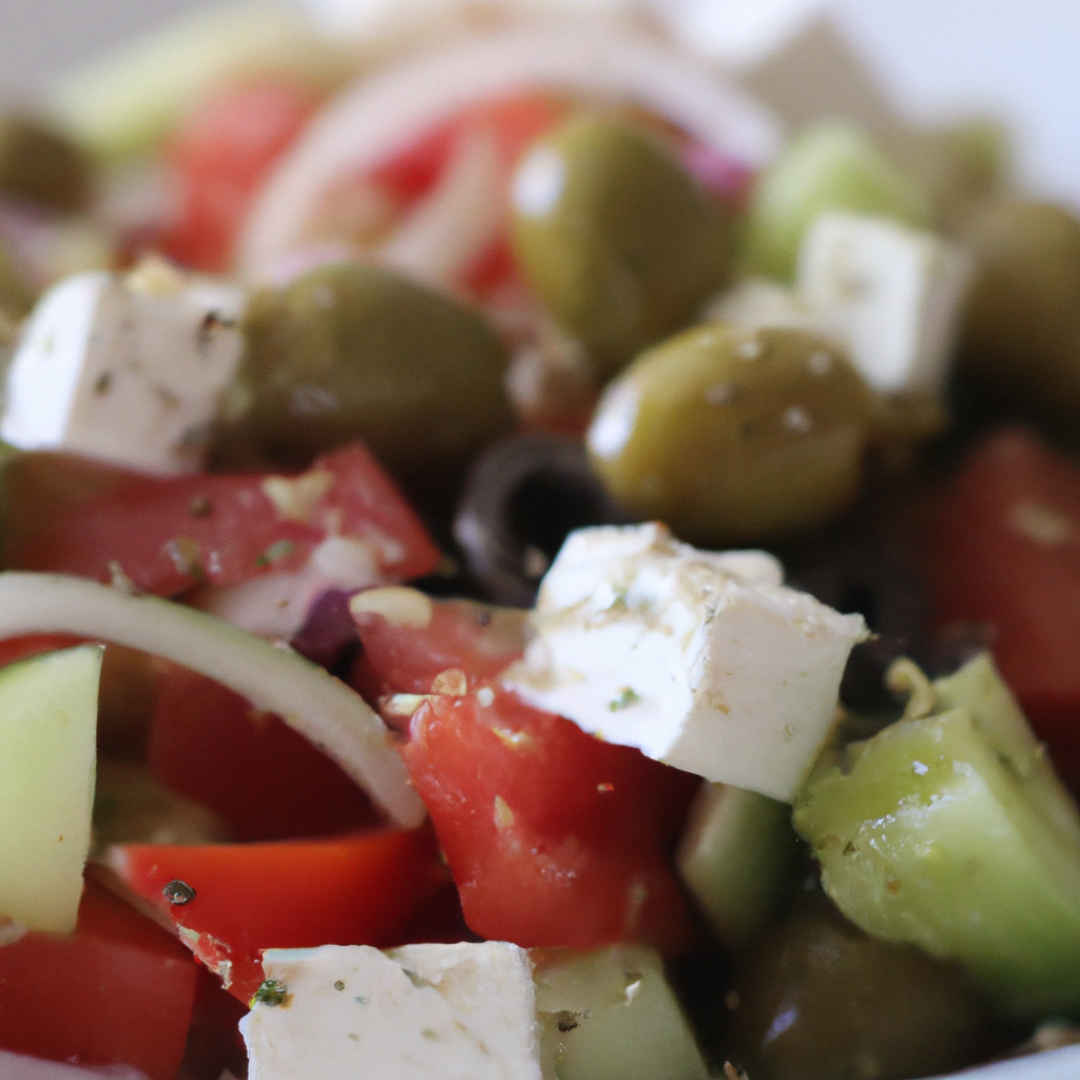 Refreshing Mediterranean Delight: Try This Greek Salad for Lunch!